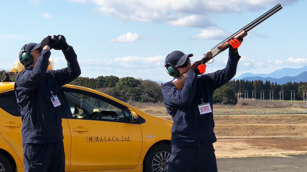 熊本　施設警備　防鳥業務